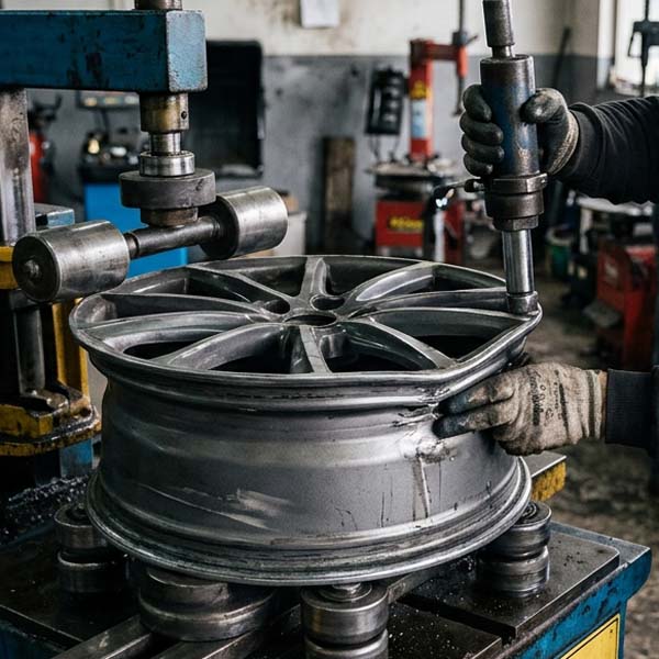 Ispravljanje aluminijumskih i čeličnih felni Beograd